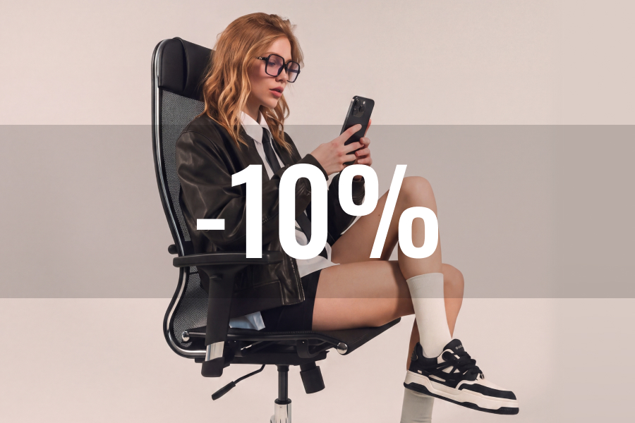 -10% при первом заказе через мобильное приложение